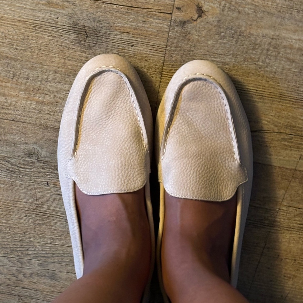 Hush Puppies Light Tan Slip-On Shoes - Picture 3 of 4